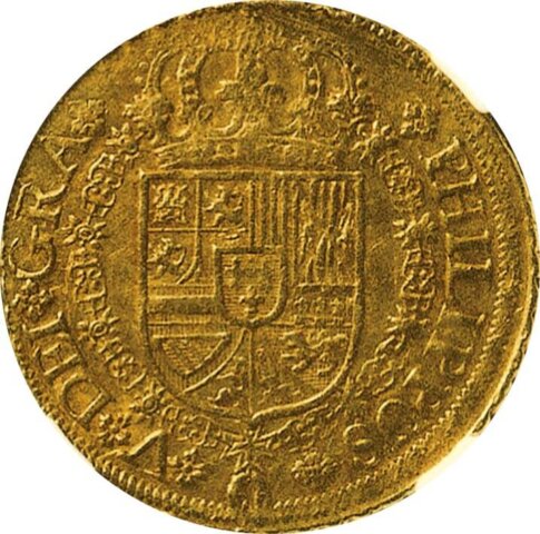 スペイン フェリペ5世 8エスクード金貨 1723年