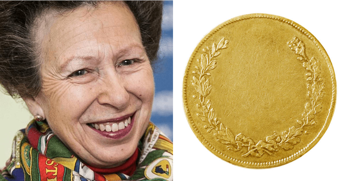 アン王女 金貨 記念コイン