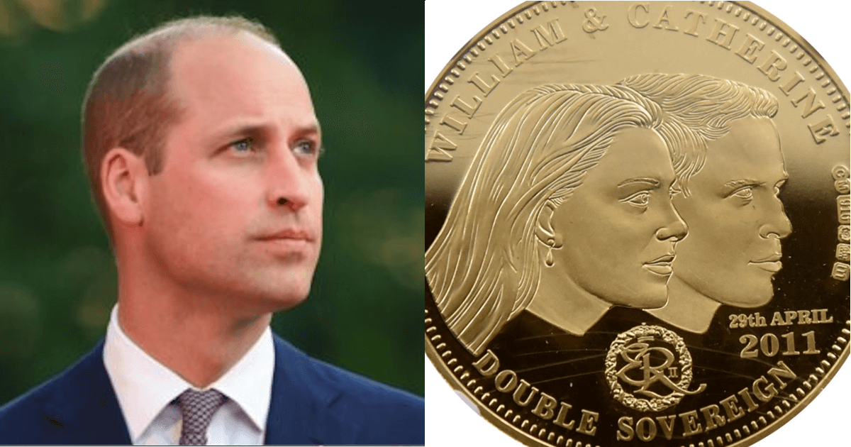 ウィリアム王子 金貨