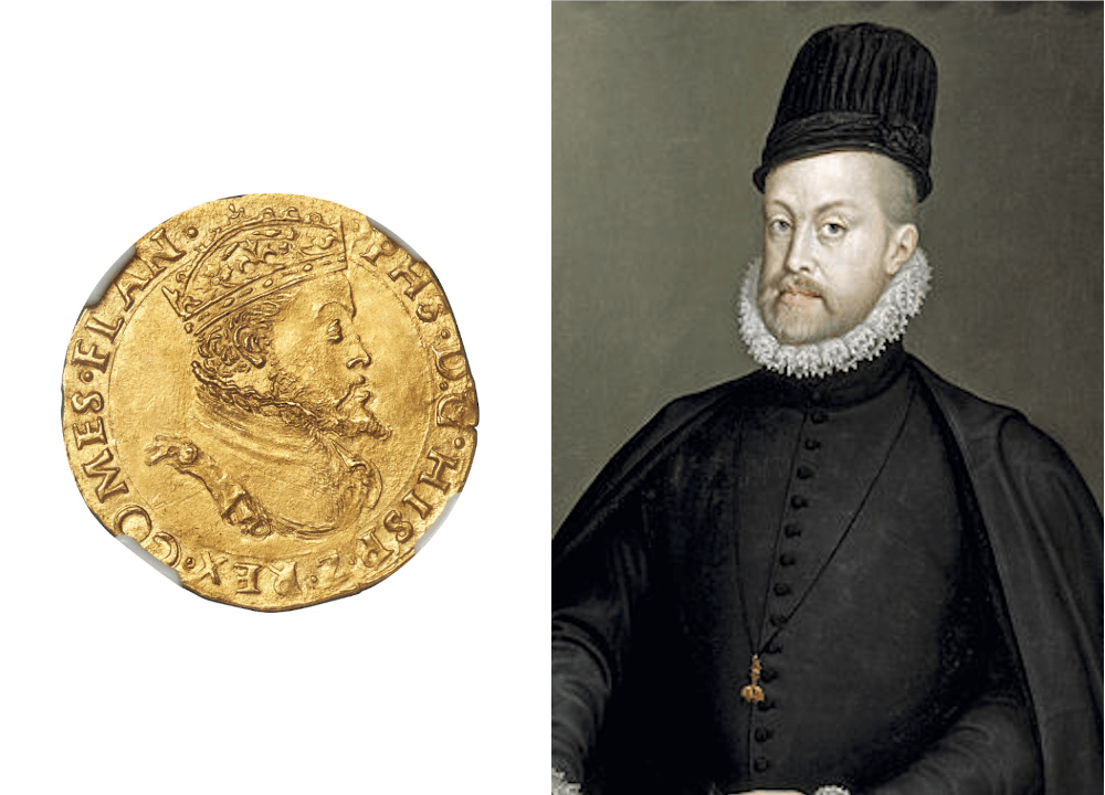 フェリペ皇太子 金貨 銀貨