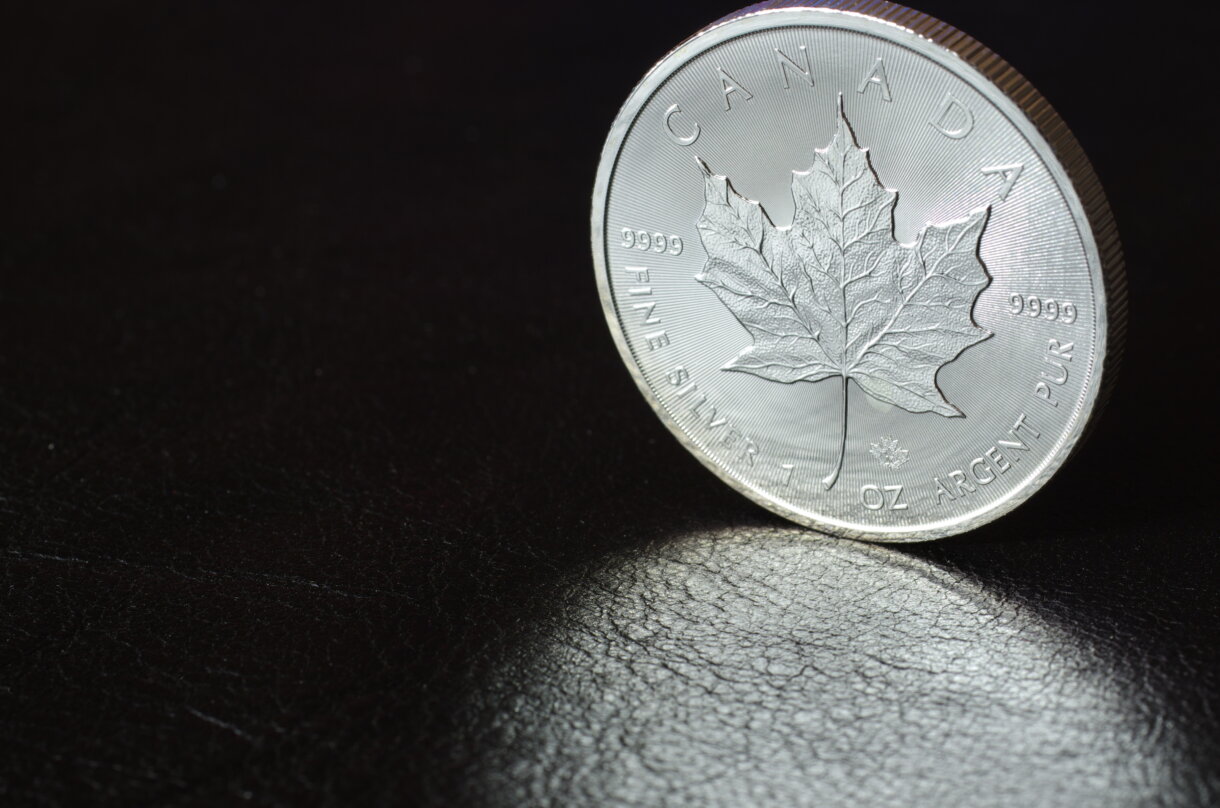 カナダの銀貨 メイプルリーフ銀貨
