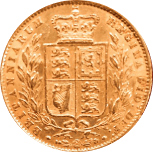 ヤングヘッド 1ソボレン金貨 1862年