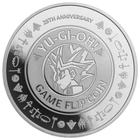 ニウエ エリザベス2世 遊戯王25周年記念 2ドル銀貨 2022年