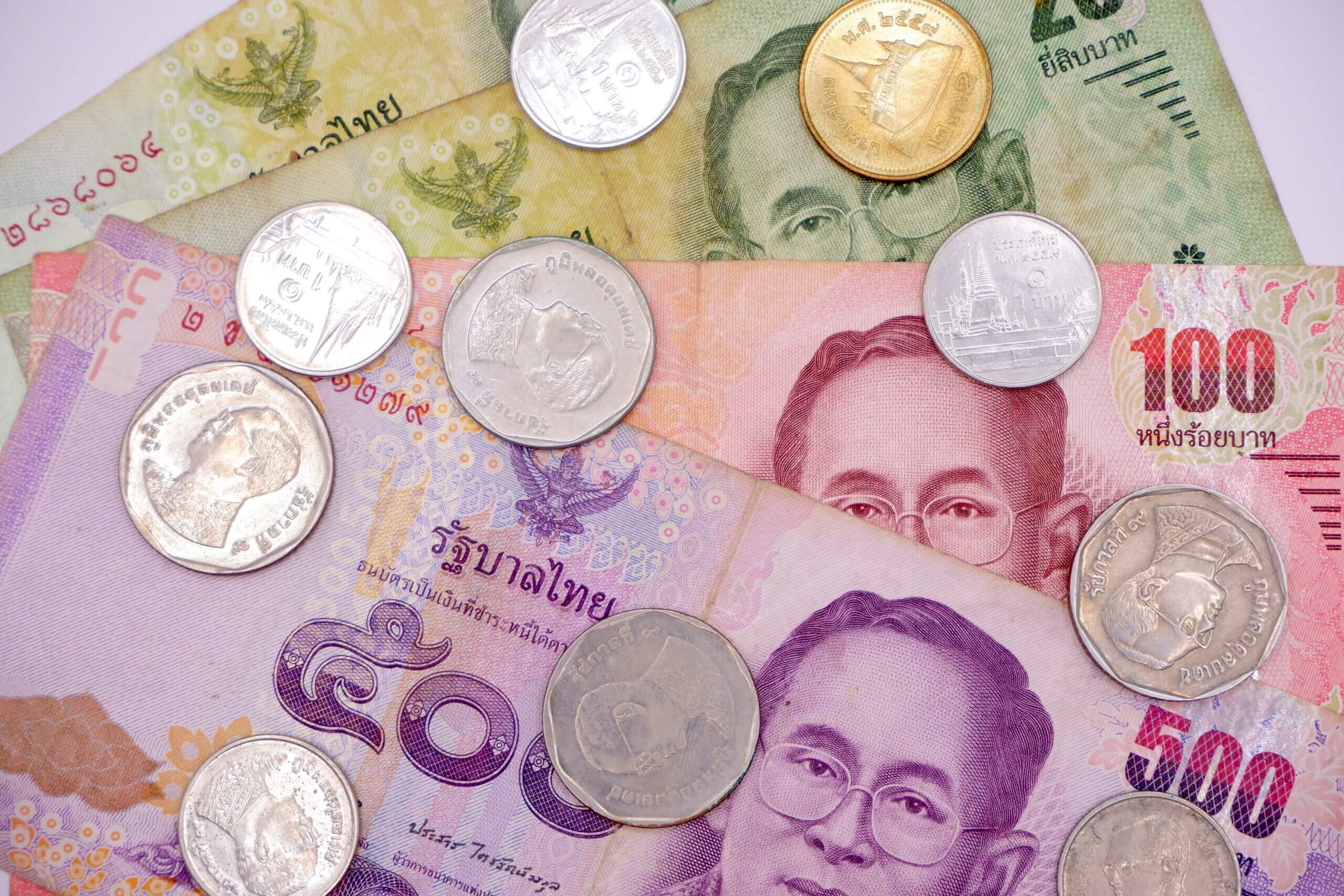 タイ 金貨 銀貨