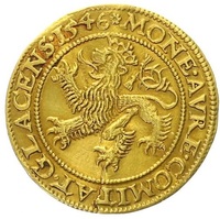 シレジア 1ダカット金貨 1541～1546年