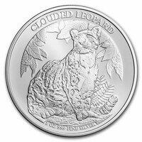 カンボジア ウンピョウ 3,000リエル銀貨 2023年