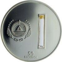カーボベルデ アヴェ・マリア 50エスクード銀貨 2006年