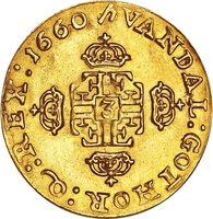 デンマーク フレデリク3世 1ダカット金貨 1660年
