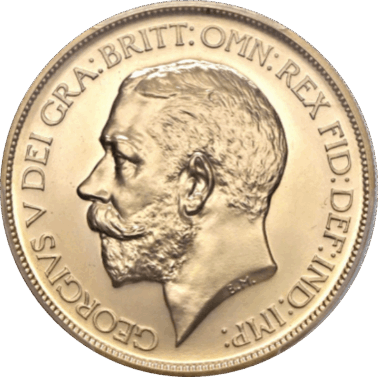 イギリス ジョージ5世(1910-1936) 5ポンド金貨 1911 戴冠記念 Spink